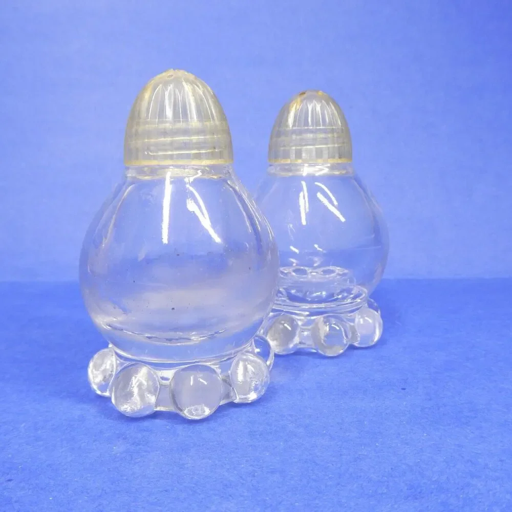 Candlewick Salt & Pepper Shakers Pair Imperial Glass Clear